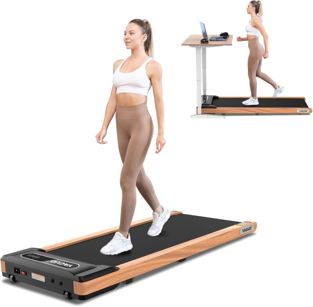 Wooden Walking Pad Treadmill
for Home and Office